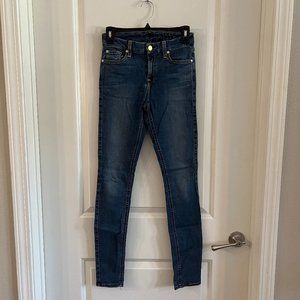 7 For All Mankind Skinny Jeans size 26